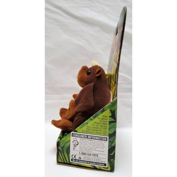 Disney The Lion King Vintage 1994 Jungle Monkey Finger Puppet With Banana NOS - Picture 3 of 7
